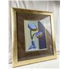 Image 1 : Framed Flower Print