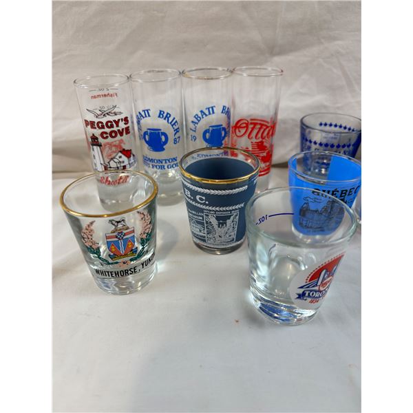Canadian Shot Glasses