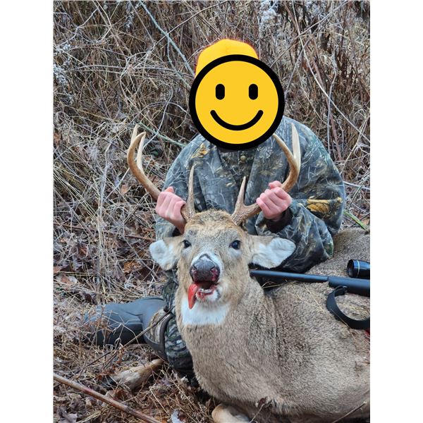 BIG GAME HARVESTED ON THE FARM IMAGES