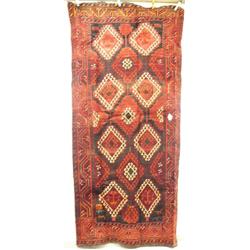 Persian Carpet Shiraz 9.3x4.2 $2,250 44046(8888)