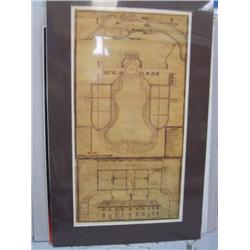 10 prints: all but one shrink-wrapped, outline of Mt. Vernon; 1984 Fireweed calendar; Alyeska Pipeli