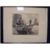 Image 2 : 2 Limited Ed signed original etchings "Old Down East Coaster" Frederick L Owen; Sine Boat, signed or