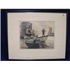 Image 3 : 2 Limited Ed signed original etchings "Old Down East Coaster" Frederick L Owen; Sine Boat, signed or