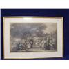 Image 1 : matted and framed print of colonial party engraving by W. Hall 1837 / 1857? Williams and Campbell (2