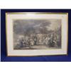 Image 2 : matted and framed print of colonial party engraving by W. Hall 1837 / 1857? Williams and Campbell (2