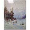Image 2 : Lot of four Sydney Lawrence prints: "Charlie's Cabin" 130/500; Man w/ dog team coming to camp; old c