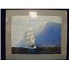 Image 4 : Lot of four Sydney Lawrence prints: "Charlie's Cabin" 130/500; Man w/ dog team coming to camp; old c