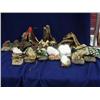 Image 1 : Large lot of Eskimo mukluks and mittens: one pr. Caribou mukluks, pr old beaded slippers, pr child's