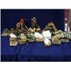 Image 2 : Large lot of Eskimo mukluks and mittens: one pr. Caribou mukluks, pr old beaded slippers, pr child's