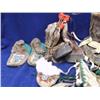 Image 3 : Large lot of Eskimo mukluks and mittens: one pr. Caribou mukluks, pr old beaded slippers, pr child's