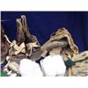 Image 4 : Large lot of Eskimo mukluks and mittens: one pr. Caribou mukluks, pr old beaded slippers, pr child's