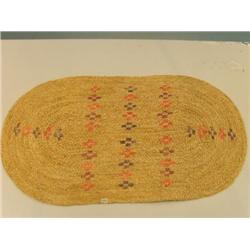 brass candlesticks, pottery dish, two oils and one print, huge silver plated serving tray, purse, br