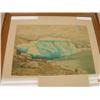 Image 1 : original watercolor, iceberg, image size: 12 x 16.5 Lester Shepard "Stranded Berg" retail 1800, (3)