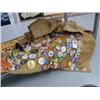 Image 11 : Huge collection of buttons: Fur Rondy, Airplane, Coastguard, all Alaskan memorabilia, hundreds (253)