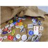 Image 15 : Huge collection of buttons: Fur Rondy, Airplane, Coastguard, all Alaskan memorabilia, hundreds (253)