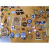 Image 8 : Huge collection of buttons: Fur Rondy, Airplane, Coastguard, all Alaskan memorabilia, hundreds (253)