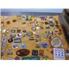 Image 9 : Huge collection of buttons: Fur Rondy, Airplane, Coastguard, all Alaskan memorabilia, hundreds (253)