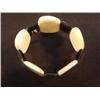 Image 1 : white ivory and baleen bracelet (3)