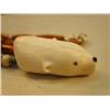 Image 2 : CHOICE ON 2: Carved ivory polar bear pendants mounted on old trade bead necklace (3)