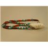 Image 3 : CHOICE ON 2: Carved ivory polar bear pendants mounted on old trade bead necklace (3)