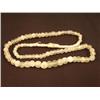 Image 1 : 34" white trade bead necklace (3)