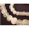Image 2 : 34" white trade bead necklace (3)