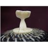 Image 2 : 6" Outstanding black and white baleen basket, Retlinger 787-f