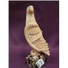 Image 1 : 4" fossilized ivory carved eagle by Roger Silook 658-f (2)