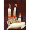 Image 2 : 4" ivory bird rookery with beluga whale by Mark Seeganna (2)
