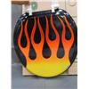 Image 2 : CHOICE ON 3: Hand painted toilet seats with flame designs (110)