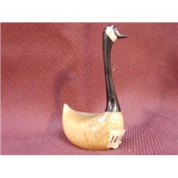 CHOICE ON 4: Whale bone goose by Aningayou, 3.75" tall (2)