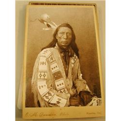 CHOICE ON 7: CA Indian w/ bead coat early Indian photographs EMDavidson, Visalia Ca(3)