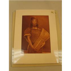 CHOICE ON TWO: photograph warrior with copper shield (3)