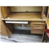 Image 3 : Lot of to desks, chest of drawers, book case (256)