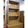 Image 4 : Lot of to desks, chest of drawers, book case (256)