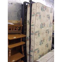 tools: skill saw, 3/4" drill "come along," pipe wrench, hammer, saw, etc all in big wooden tool box 