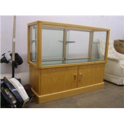 Small display case, oak (238)