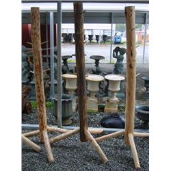 CHOICE ON 6:Montana Lodge pole pine hat or coat rack  (248)