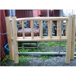 CHOICE ON 3: Montana Lodge pole pine head board - queen  (248)