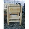 Image 2 : CHOICE ON 2: Montana Lodge pole pine night stand with drawer  (248)