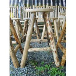 CHOICE ON 5: Montana Lodge pole pine barstools  (248)
