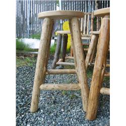 CHOICE ON 5: Montana Lodge pole pine barstools  (248)