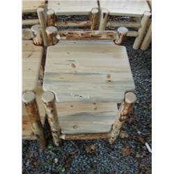 CHOICE ON 5: Montana Lodge pole pine night stands  (248)