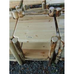 CHOICE ON 5: Montana Lodge pole pine night stands  (248)