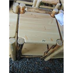 CHOICE ON 5: Montana Lodge pole pine night stands  (248)