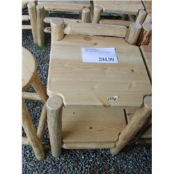 CHOICE ON 5: Montana Lodge pole pine night stands  (248)