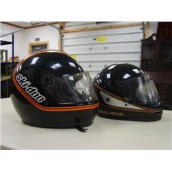 Two snowmobile helmets, two class c epirb, craftsman skill saw (261)