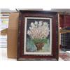 Image 16 : Four shelves of Christmas items, comic books, 7 boxes with knifes in them brand new, framed art work