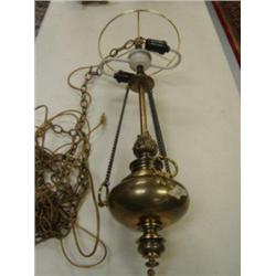 Lot of brassware, lamp, duck door knocker, and pitcher with stand (259)