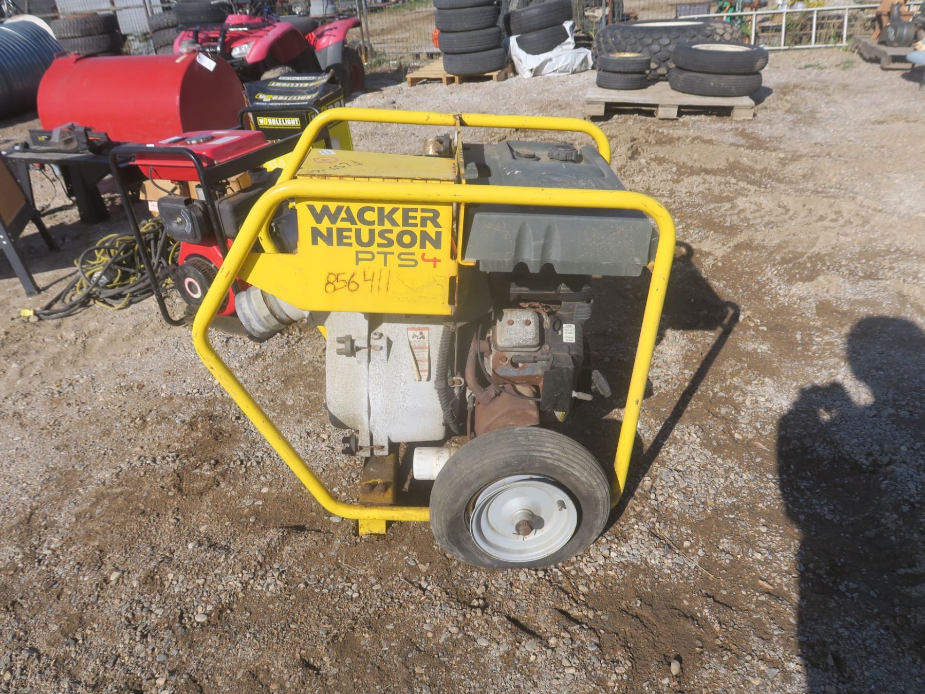 Wacker neuson PTS4 water pump vanguard 16hp good compression - Schmalz ...